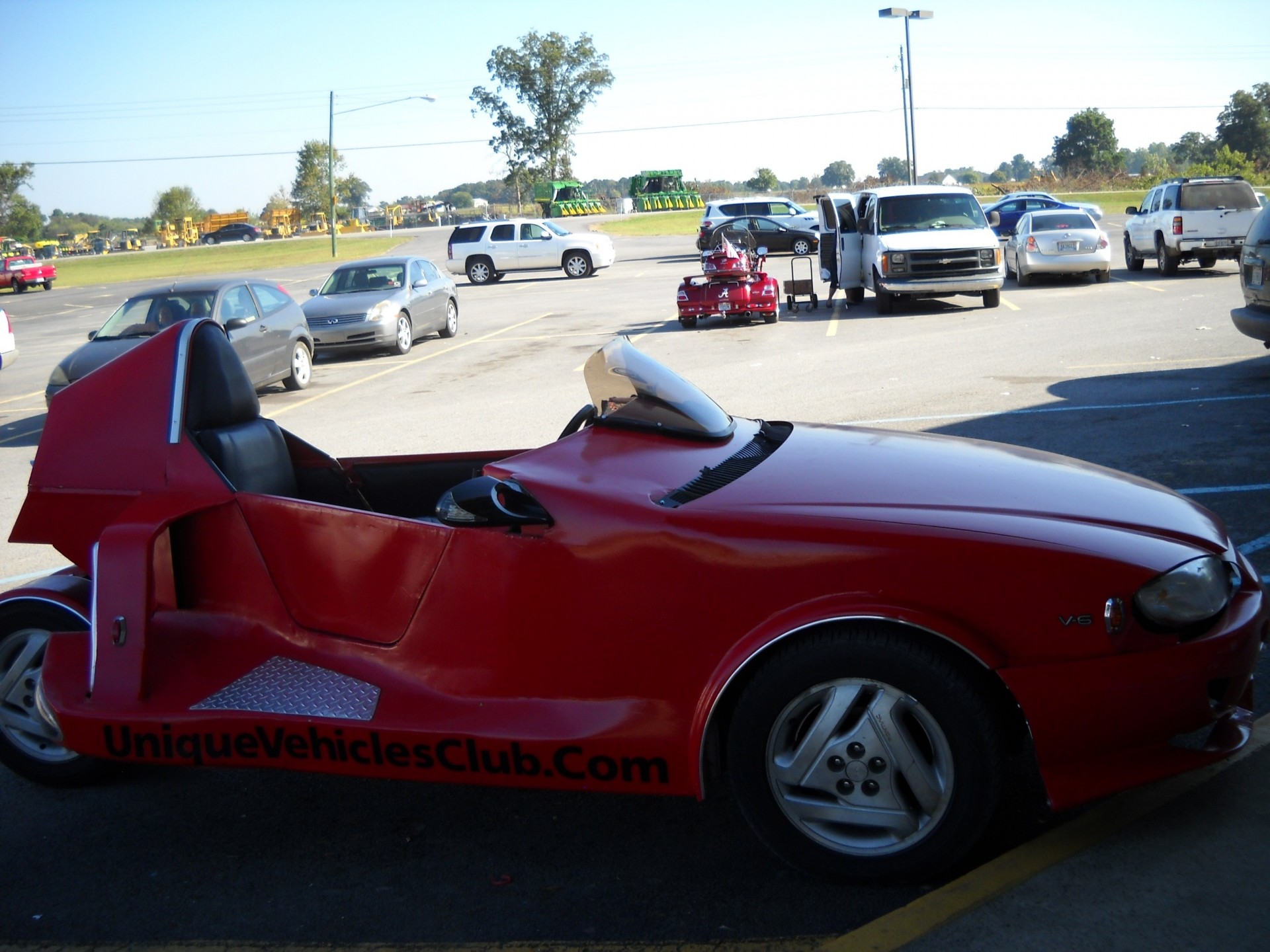 otros rojo coches