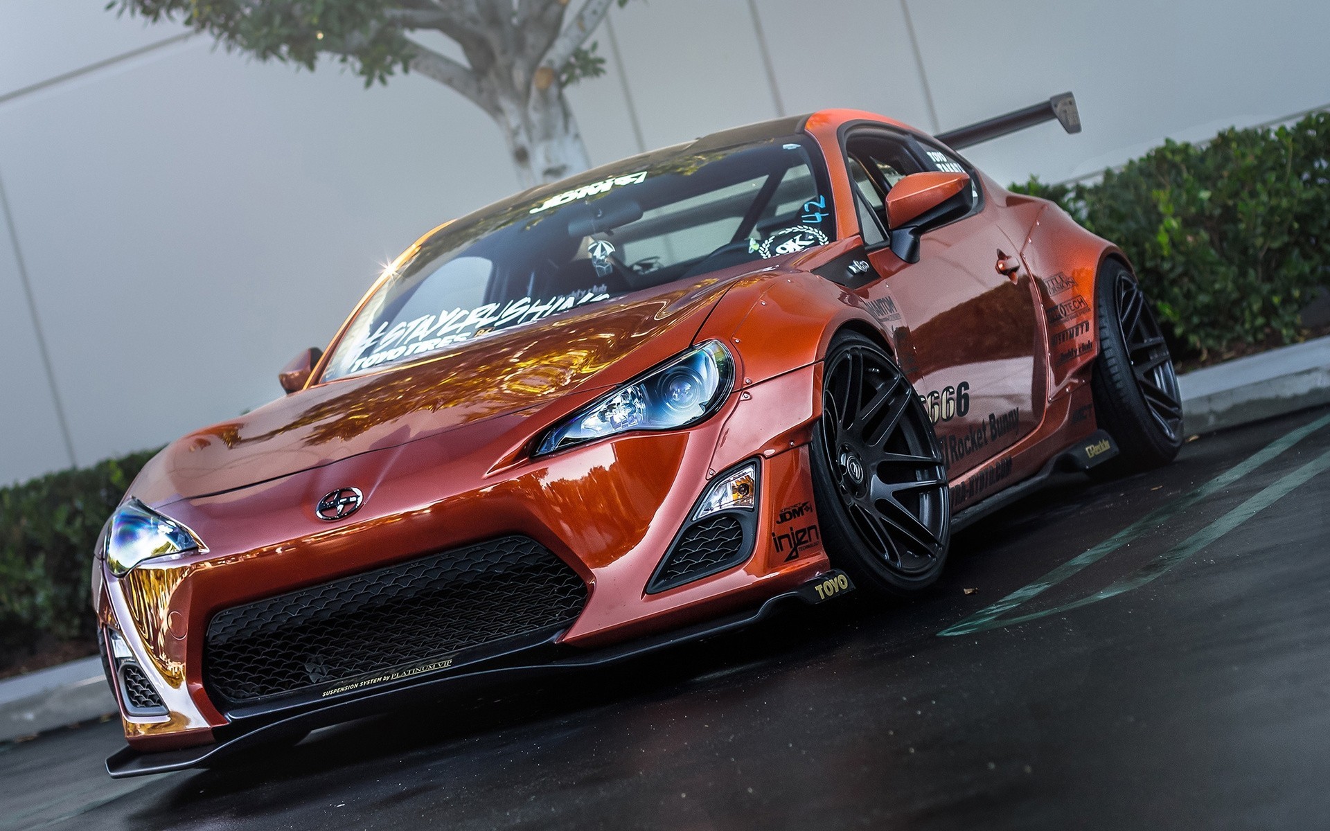 orange scion fr-s scion tuning fr-s tuning front