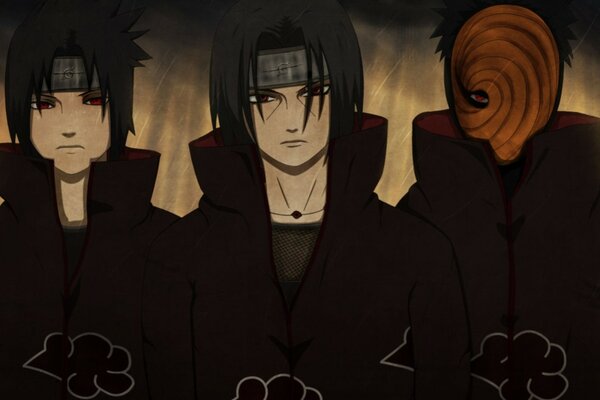 Uchiha Itachi pelo negro