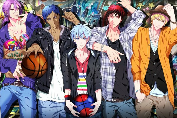 Anime. Boys. Kuroko tetsuya