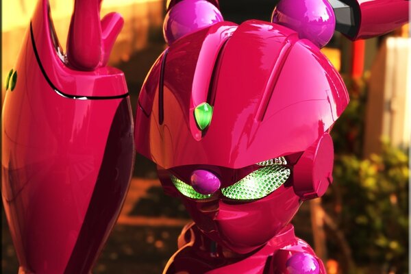 Kozuki yuniko pink robot