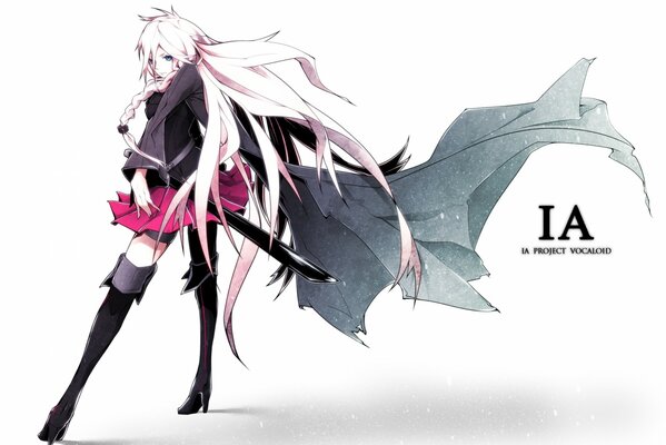 Ia Japan Mädchen mit Schwert