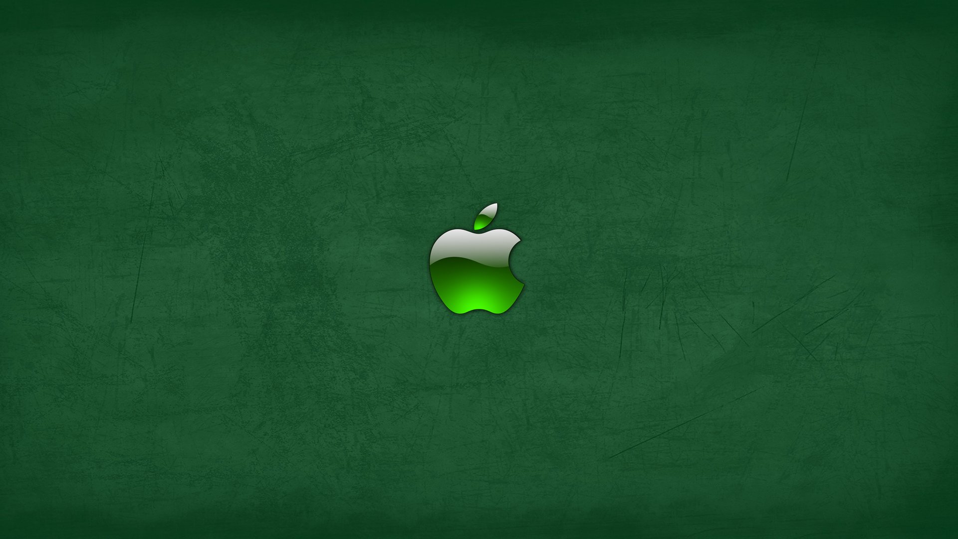 яблоко mac зеленый