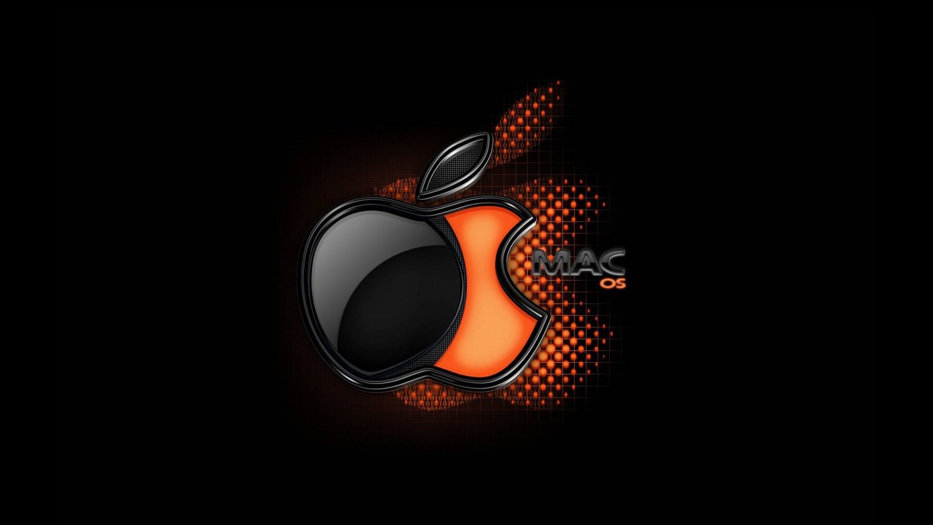 фон логотип брэнд яблоко mac ос