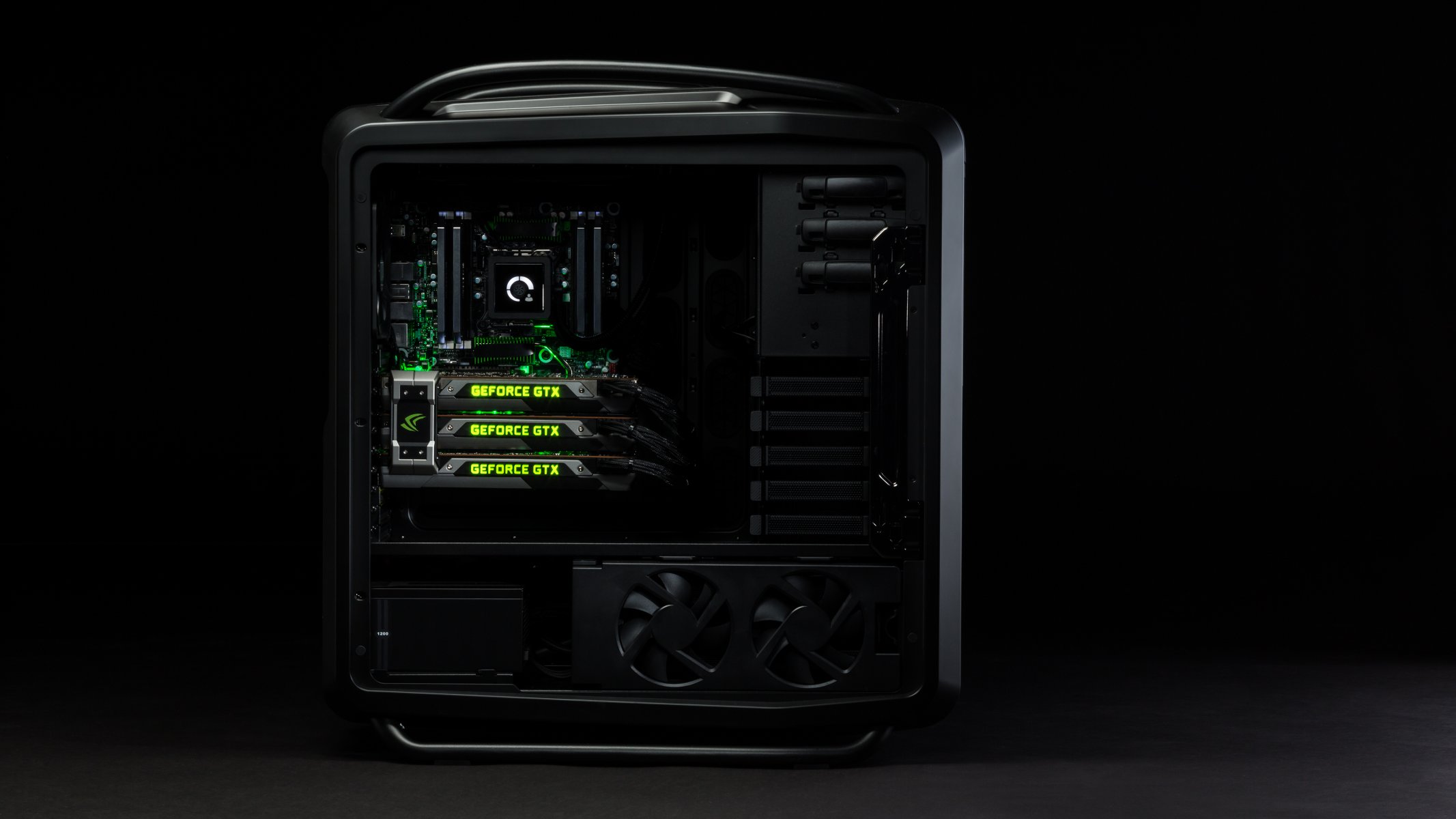 pc nvidia geforce gtx titan черный мощный стильный компьютер