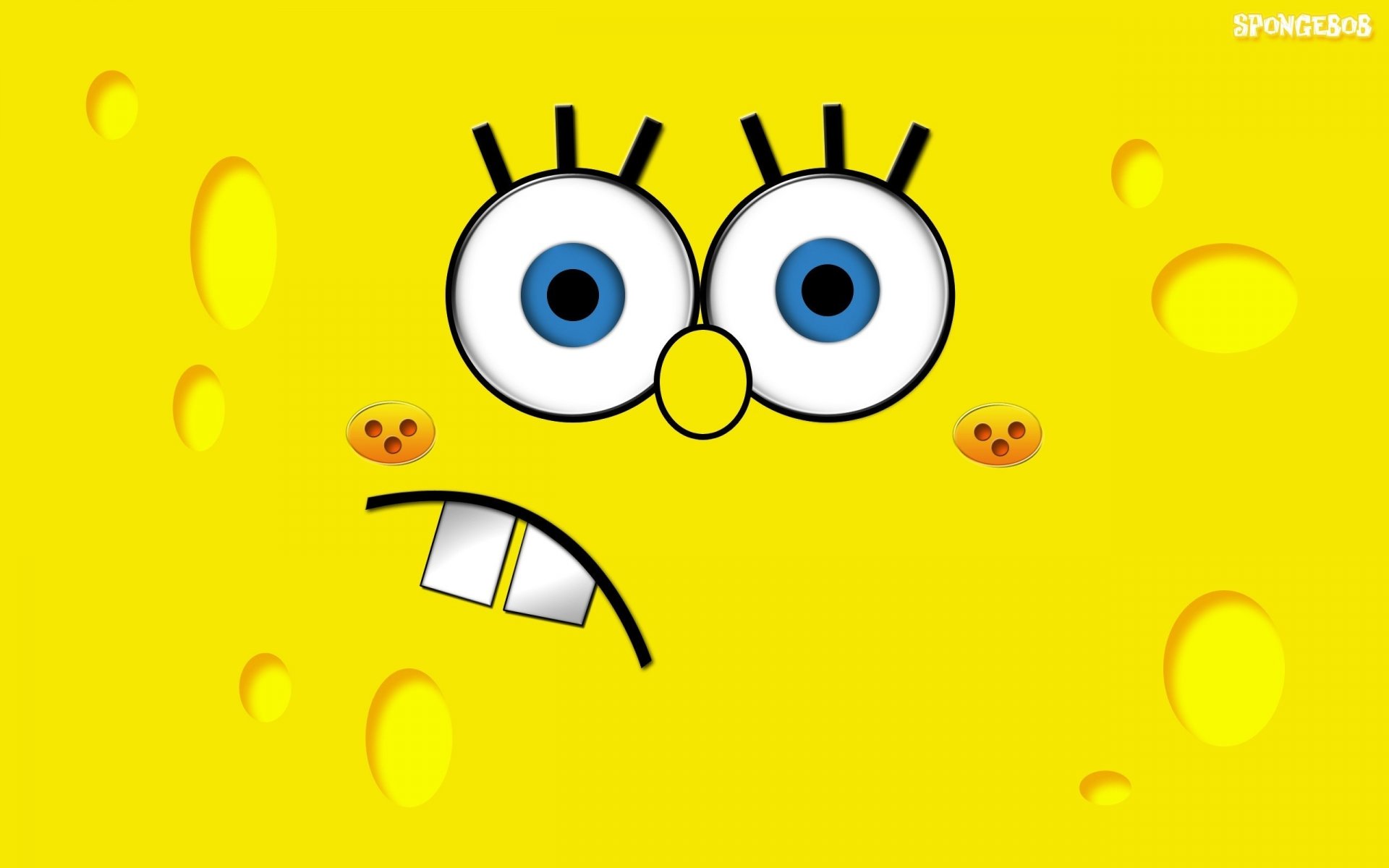 yellow creation entertaining face minimalism cartoon drawings anime cartoons eyes spongebob