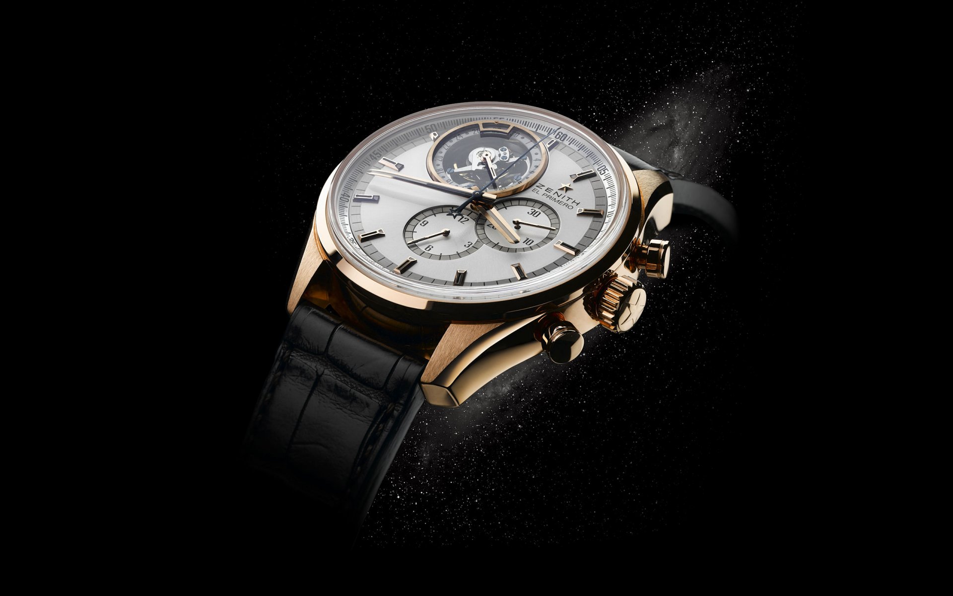 uhr flak el primero tourbillon gold