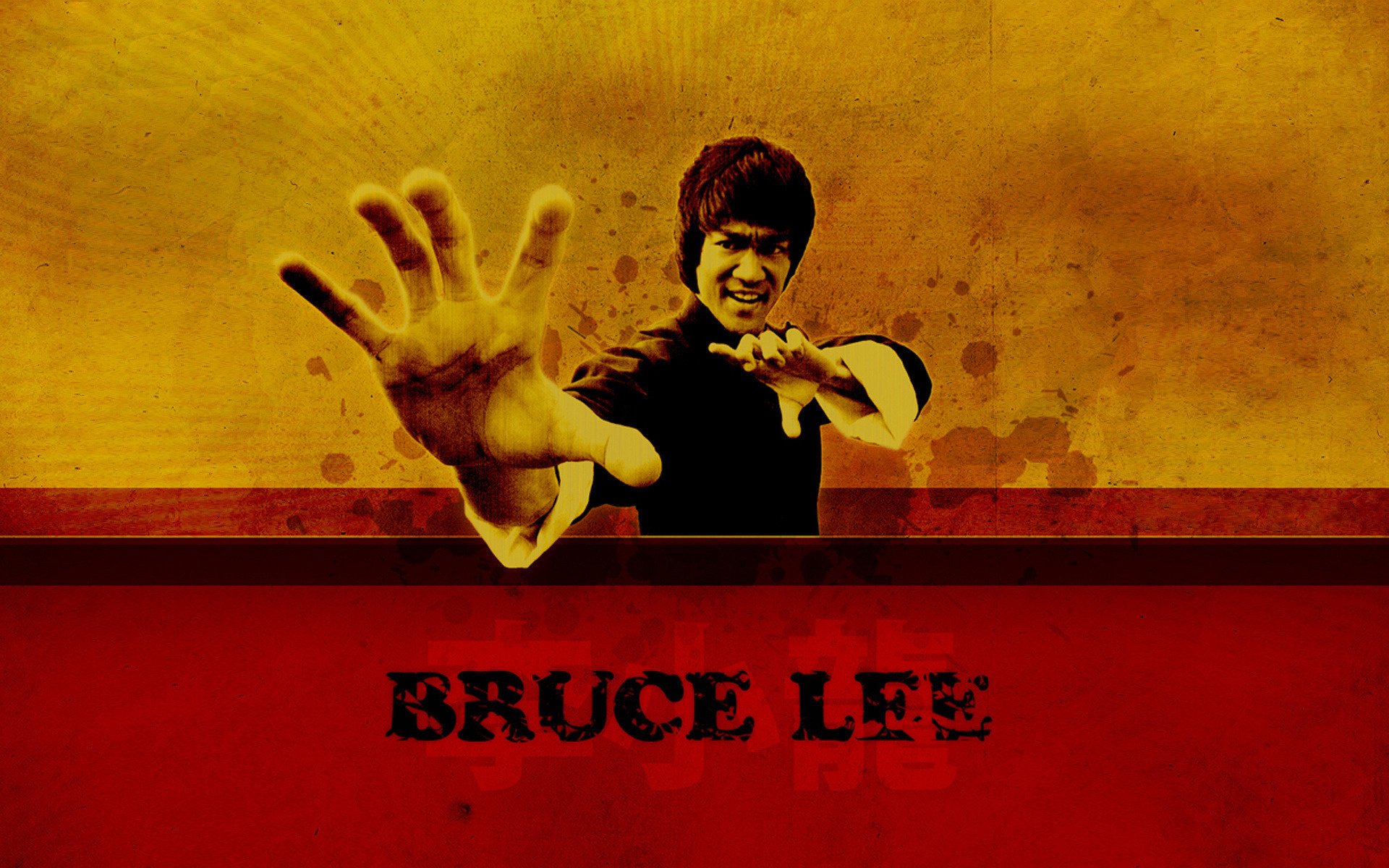 bruce lee combattente kimono attori cinematografici mano arti marziali forza rabbia potere combattimento faccia