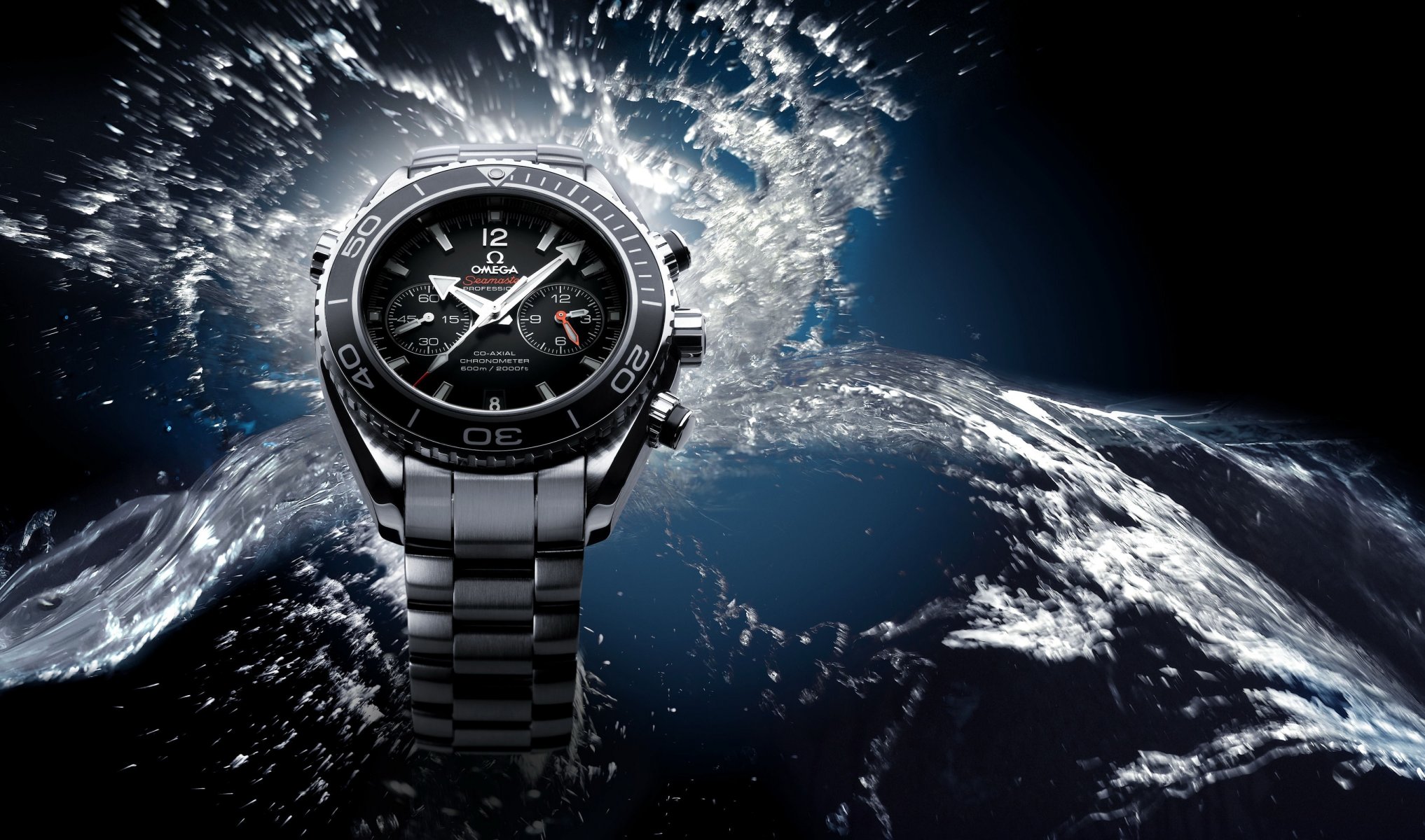 horloge omega eau