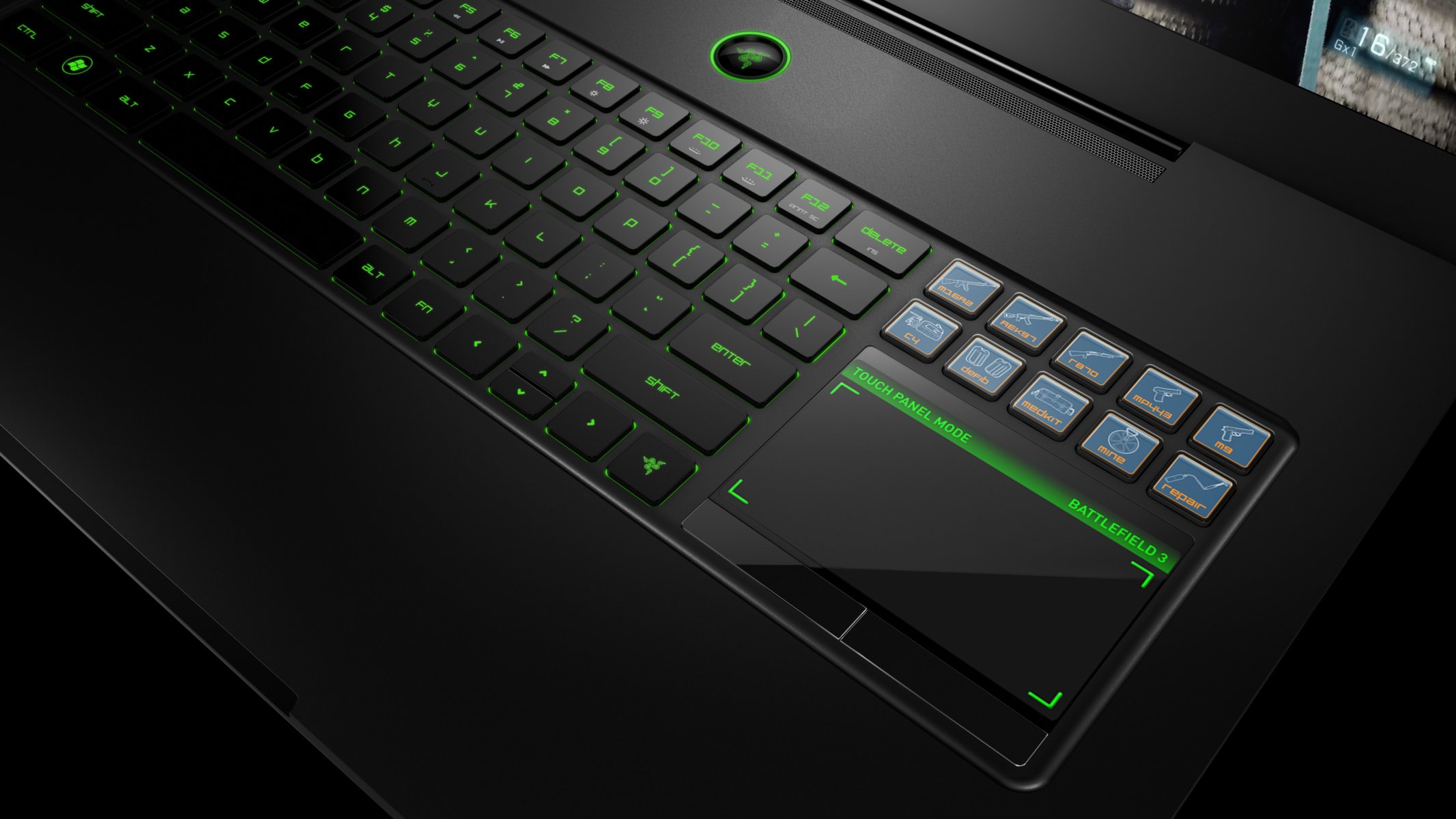 razer klinge laptop spiele