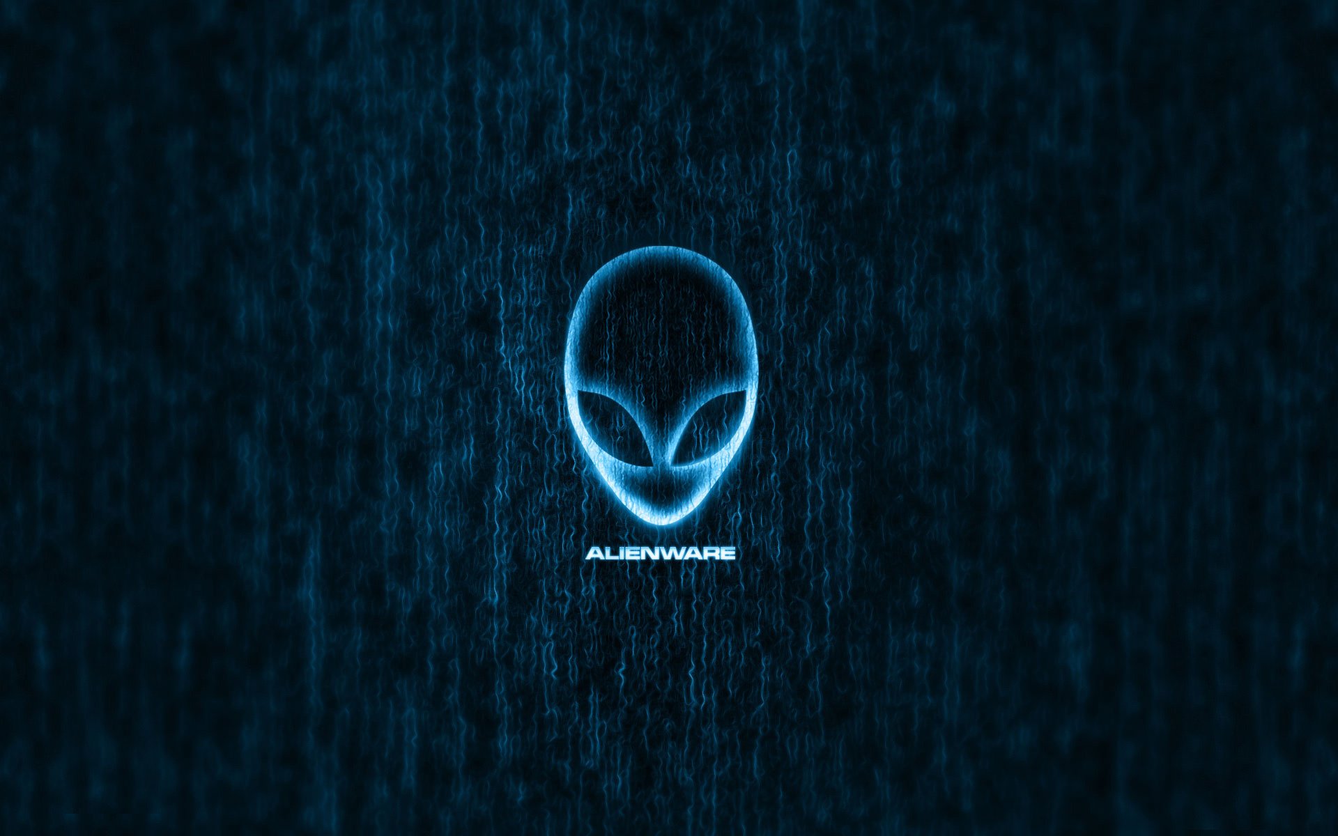 alienware марка глава синий иностранец логотип
