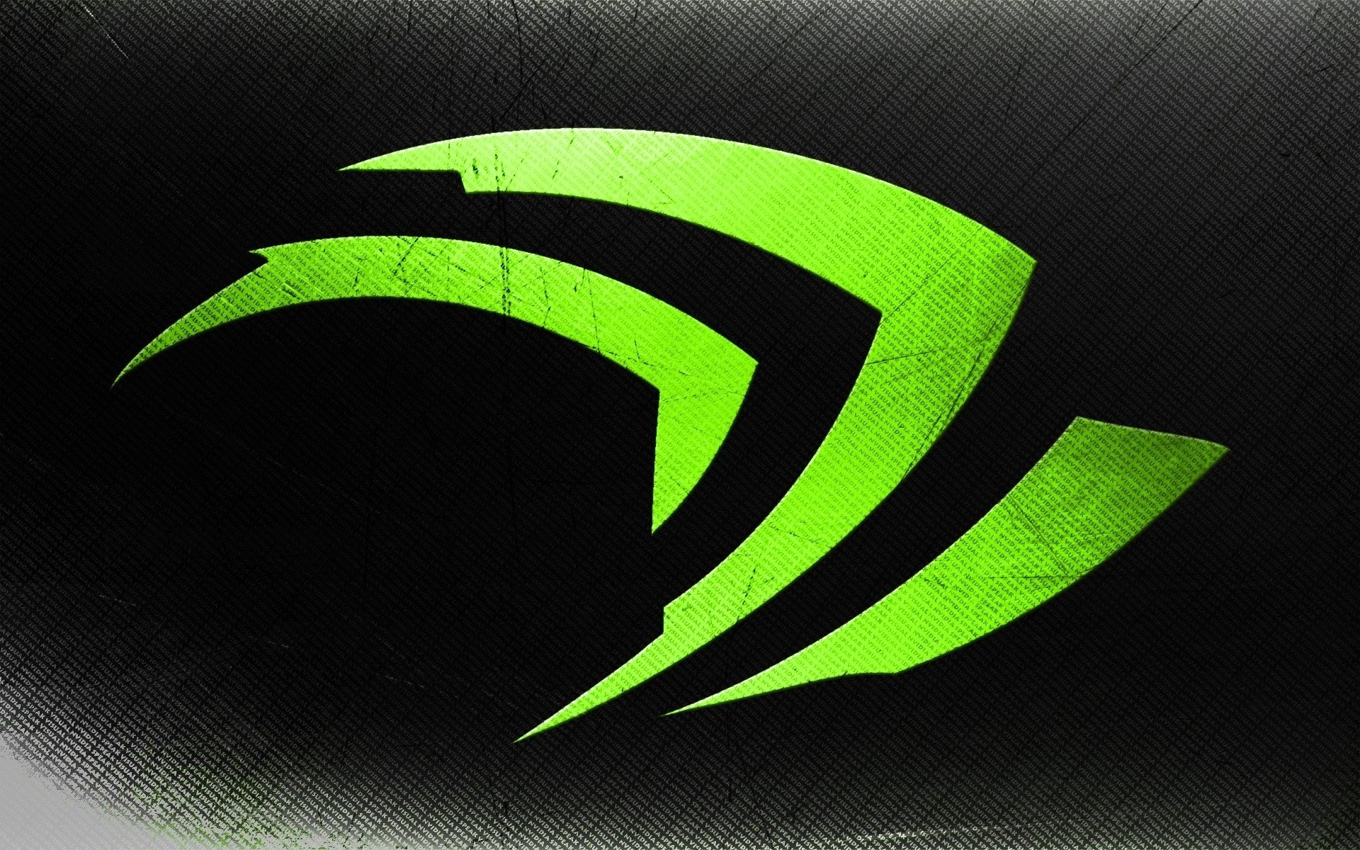 nvidia logo kolor tło nvidia marka