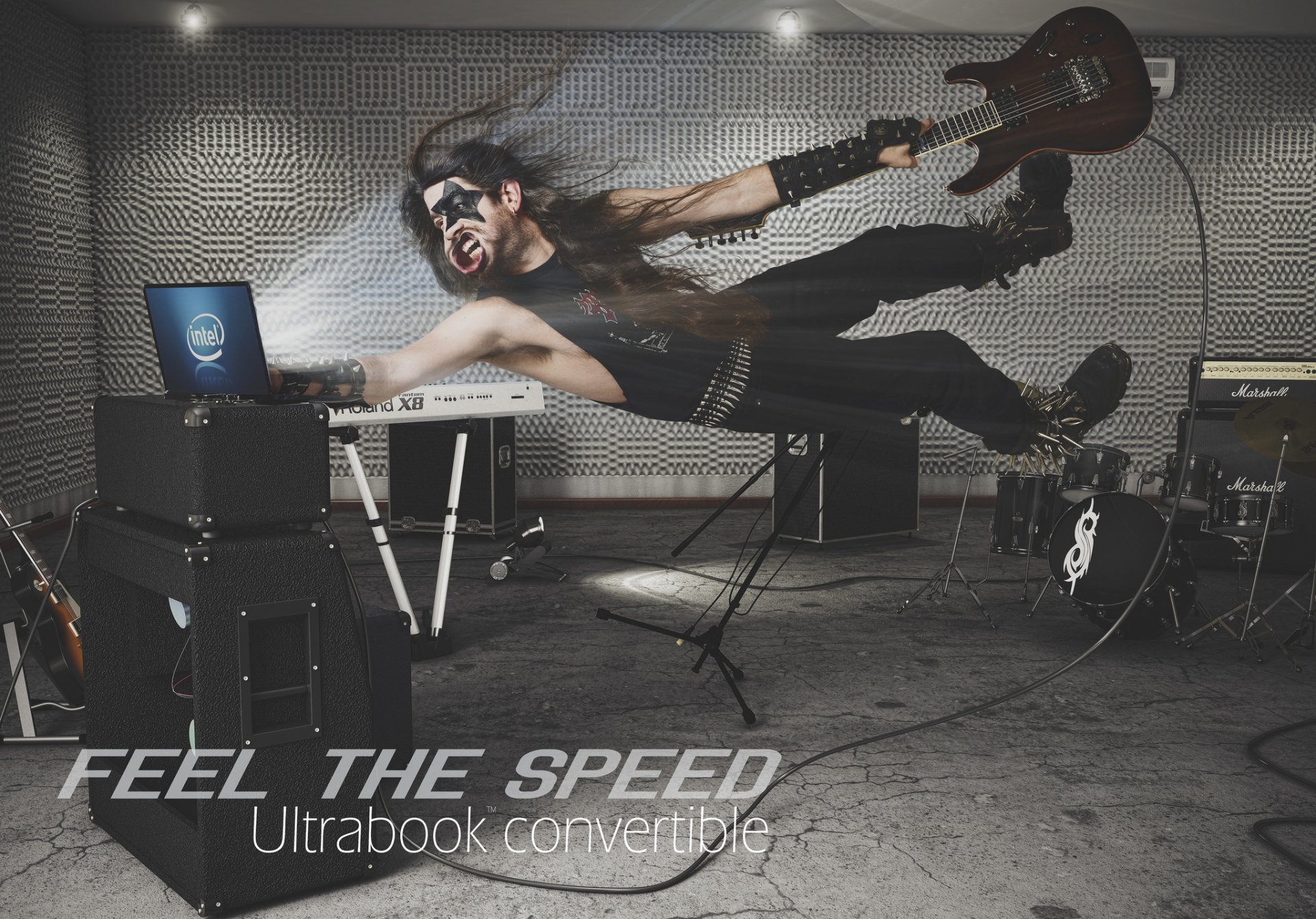 intel guy rocker guitars notebook laptop speed studio