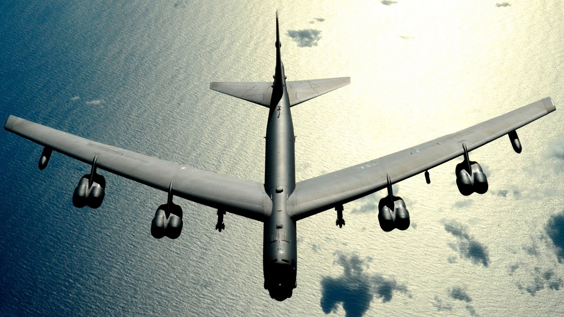 b-52 militär bomber flugzeug