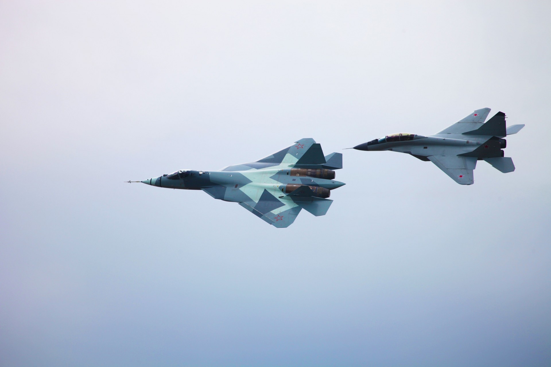 t-50 caza mig-29m2