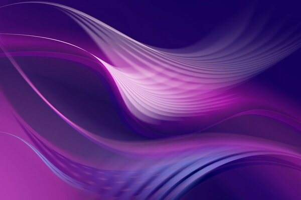 Flujos de energía abstracta púrpura