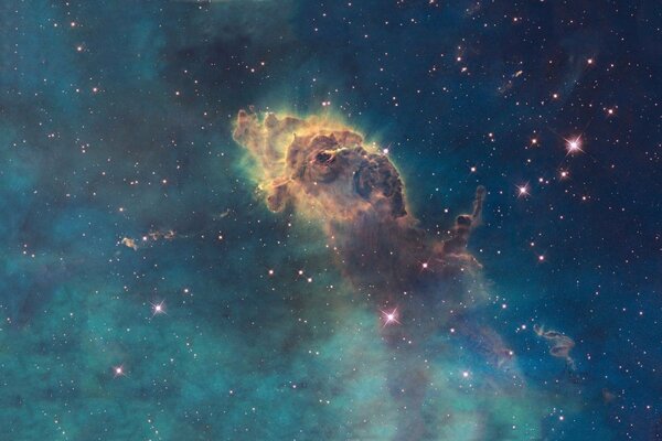 Nebulosa del espacio cósmico profundidad