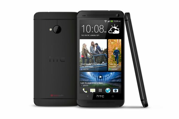 HTC one smartphone on android