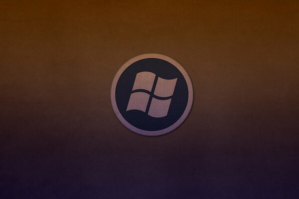 Logo Windows na ciemnym tle