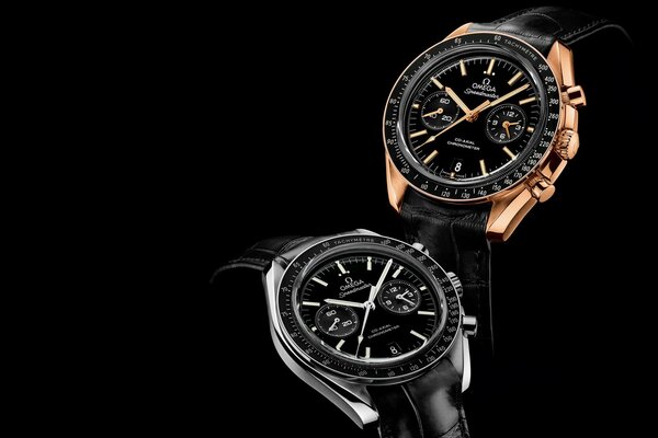 Omega Moon watch Co-Axial mit Chronograph