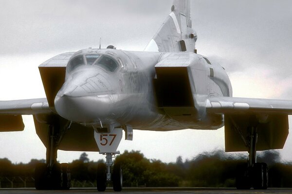 Soviet long-range supersonic missile carrier-bomber TU-22m3