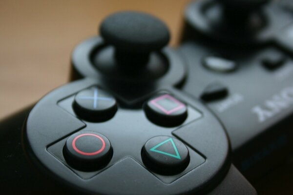 Sony Joystick Nahaufnahme