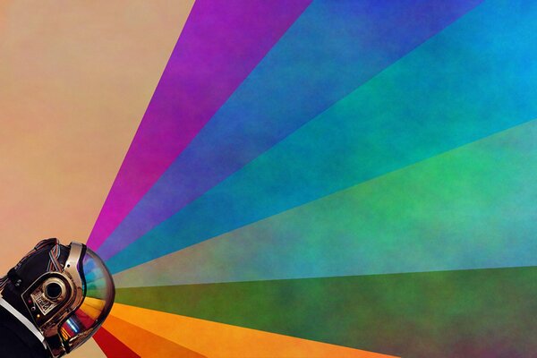 Rainbow -arc contemporary art