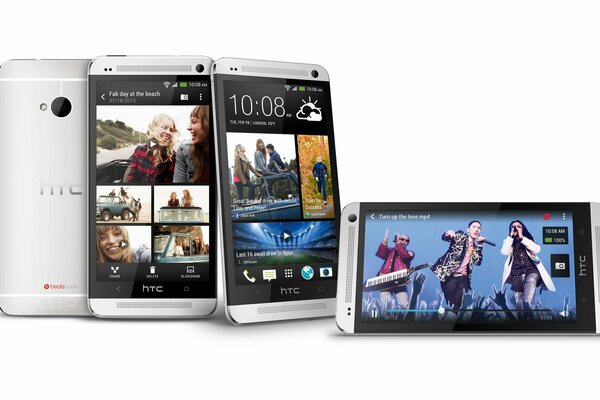 HTC one smartphone on android