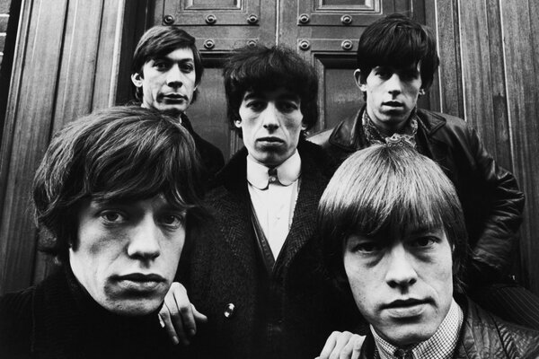 Junge Musiker der Rolling Stones Band