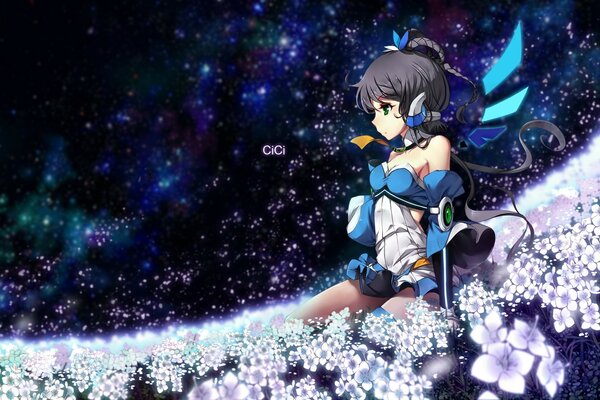 Anime Lo tianyi im Weltraum