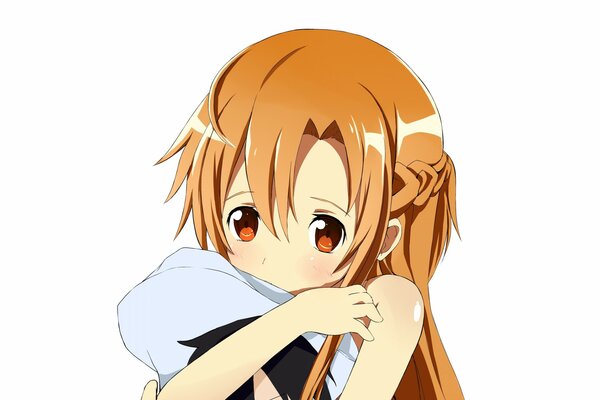 Kirigaya kazuto red hair cute