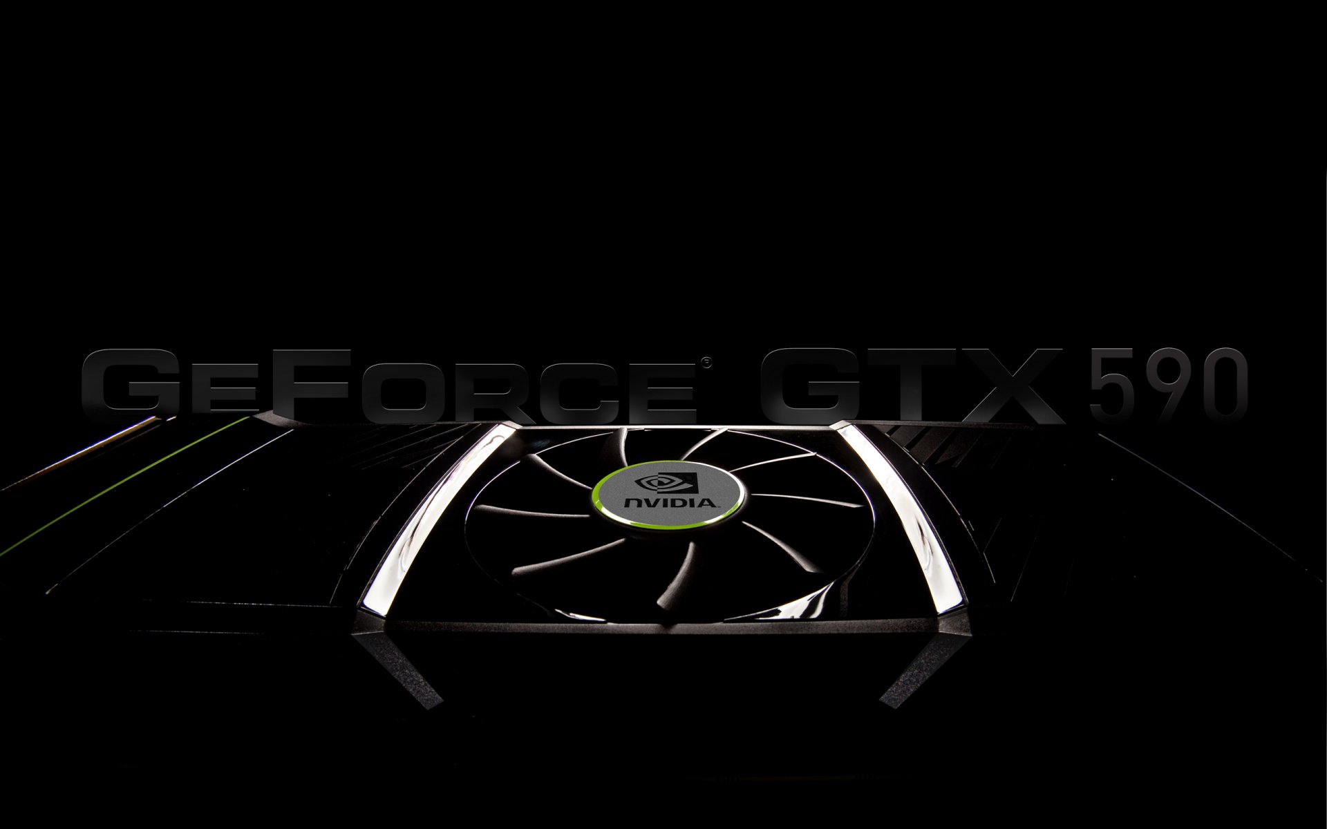 carte vidéo geforce gtx 590 fond