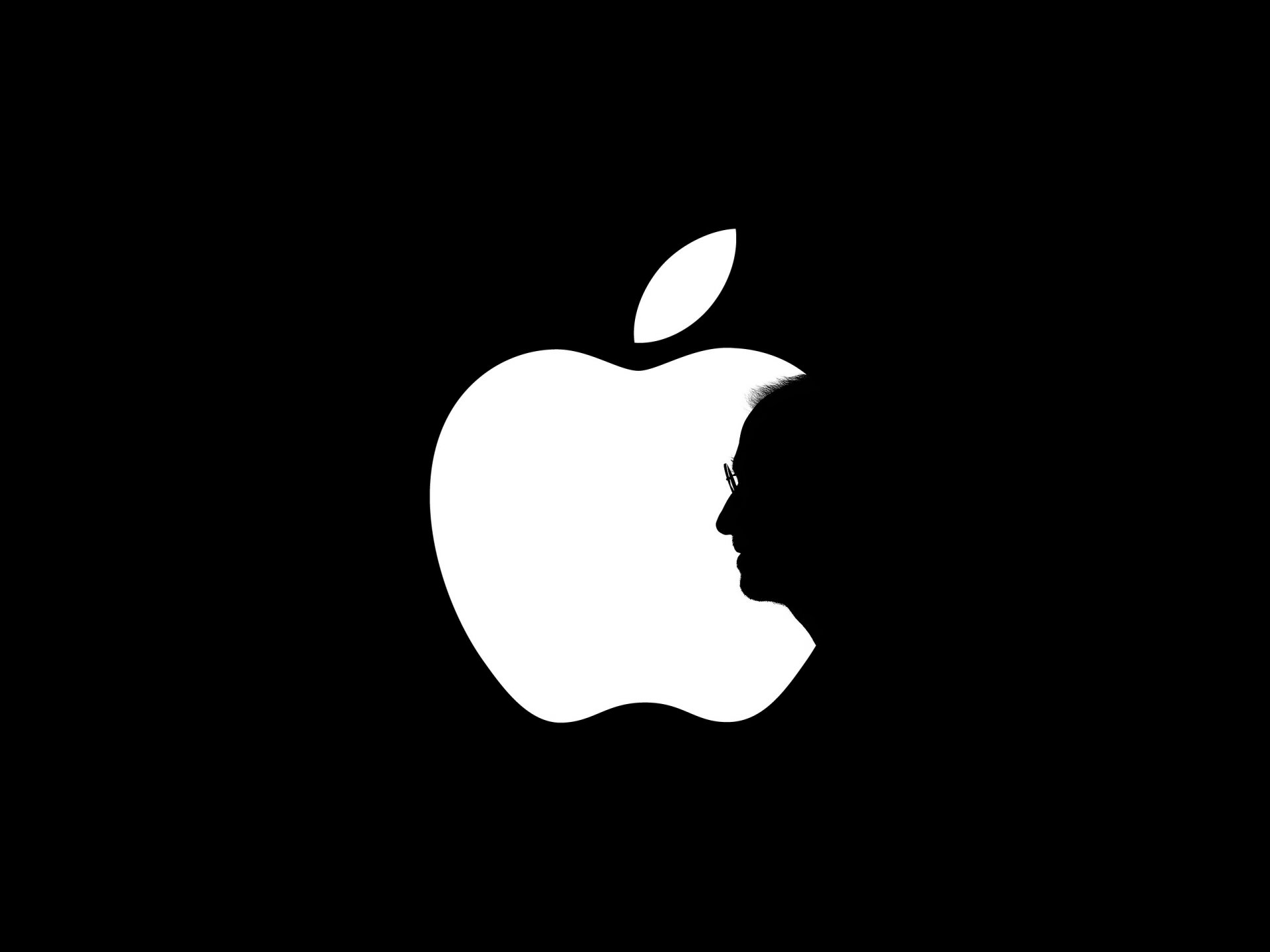 steve jobs apfel logo epl schatten