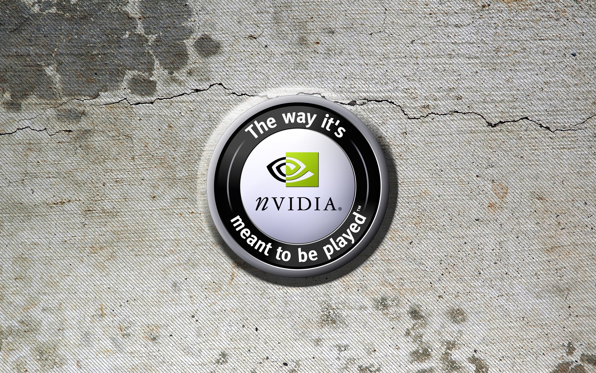 nvidia logo the way it meant to be reproduced texture logo