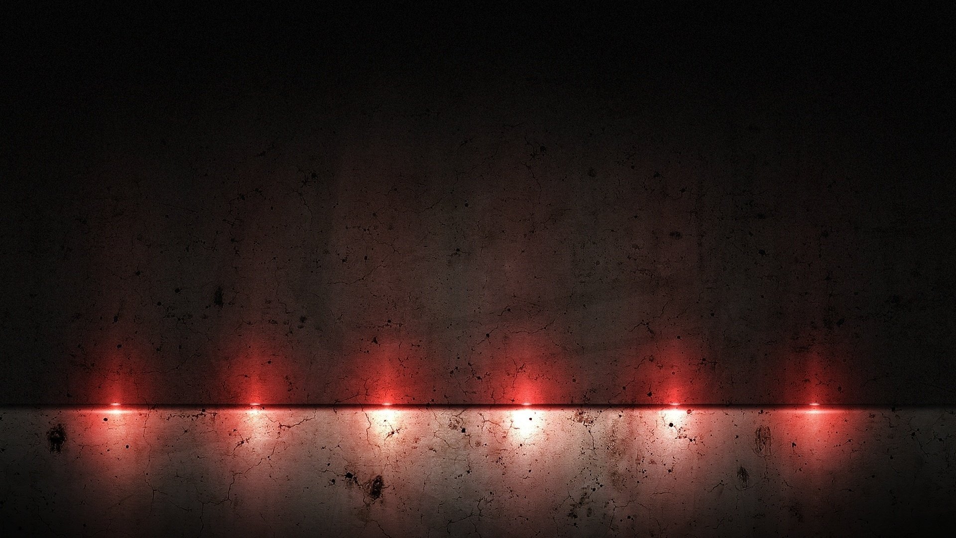 glow red wall