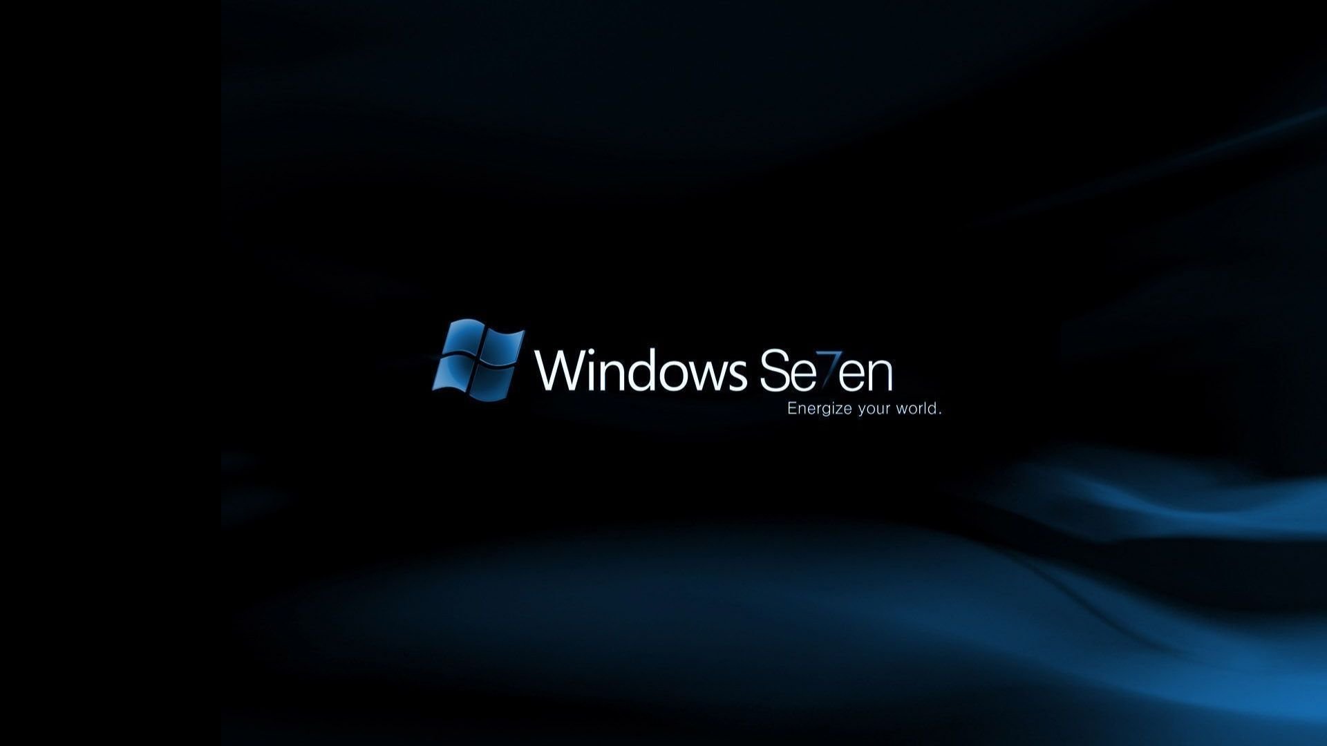 windows 7 sept bleu fond programme