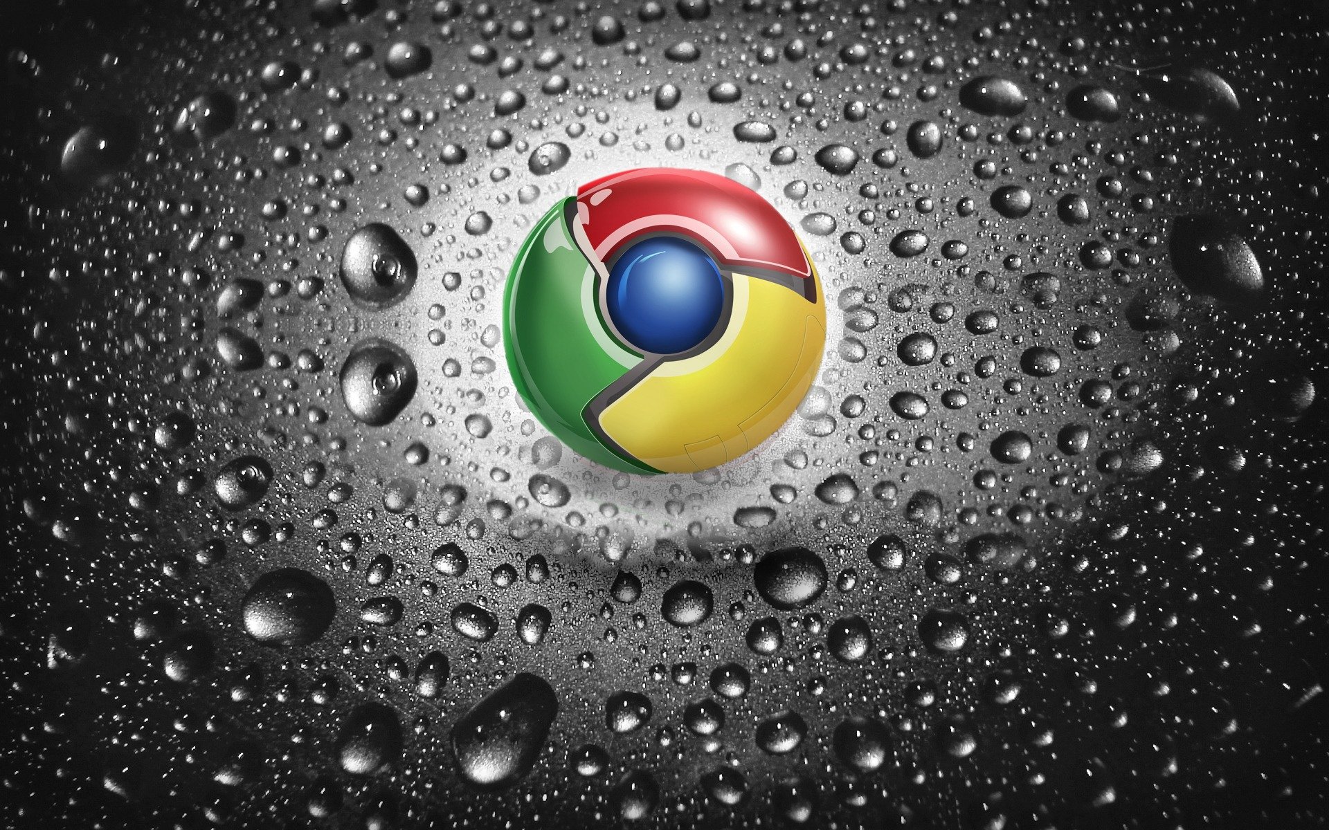 google chrome tropfen makro