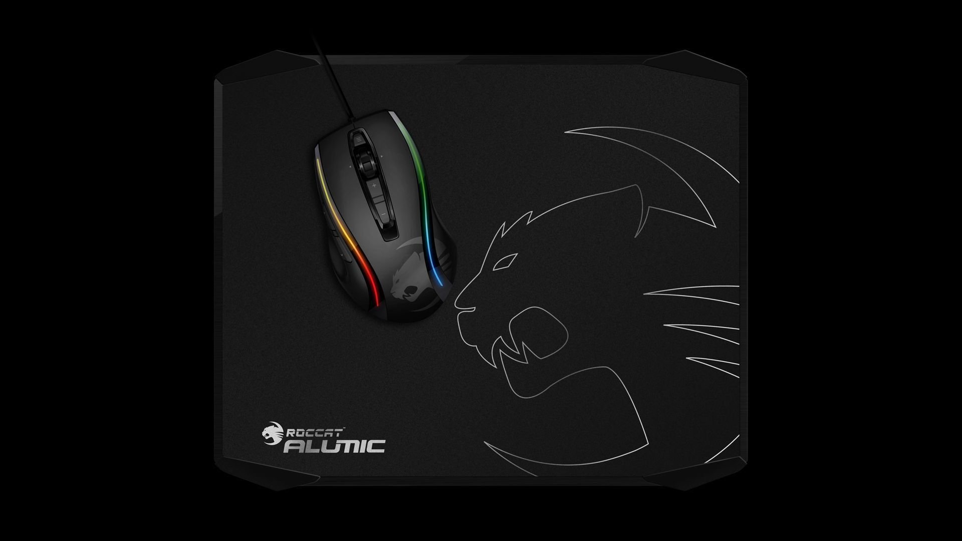 roccat periferiche di gioco tappetino per mouse