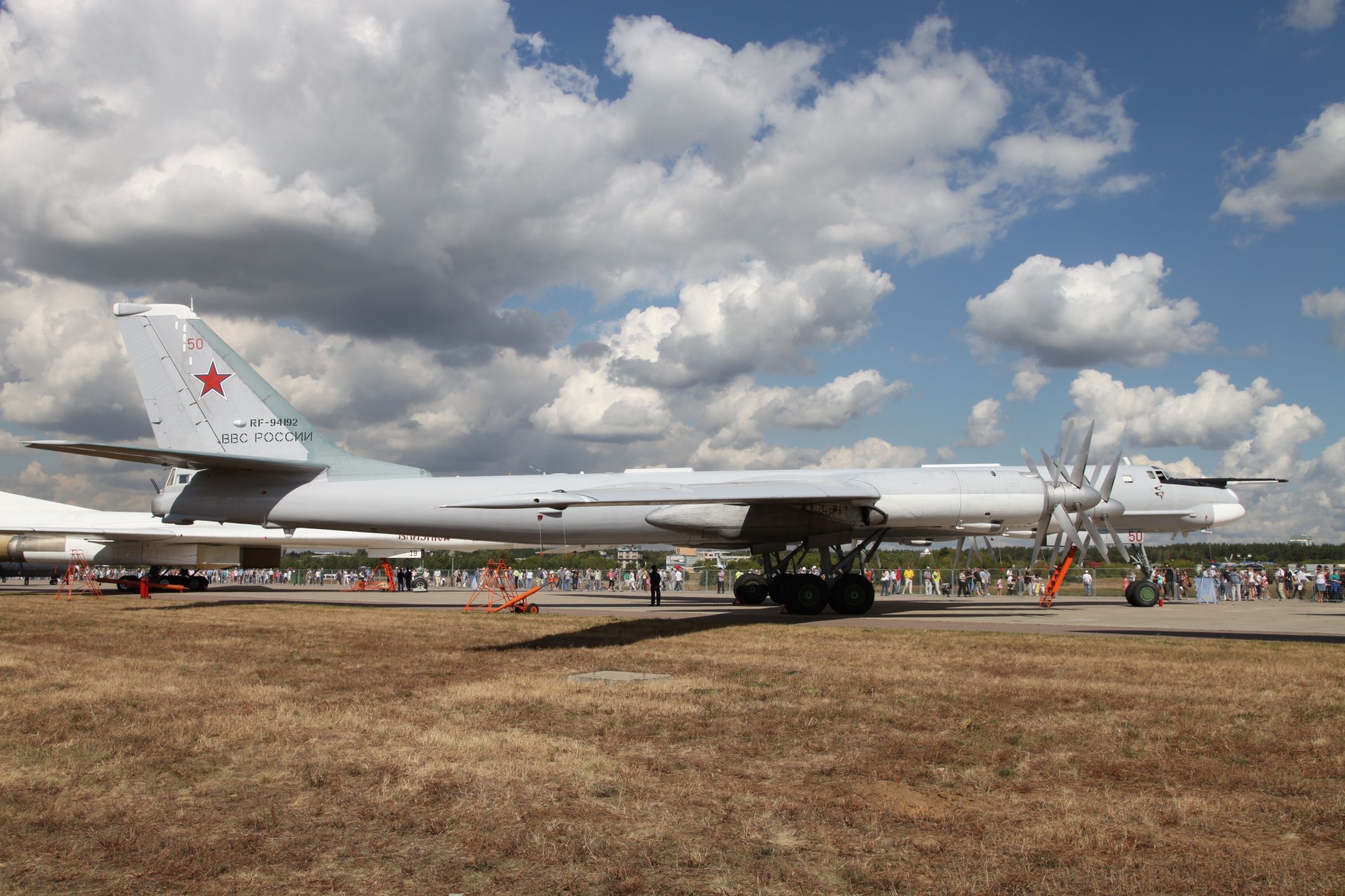 tu-95ms spettacolo aereo