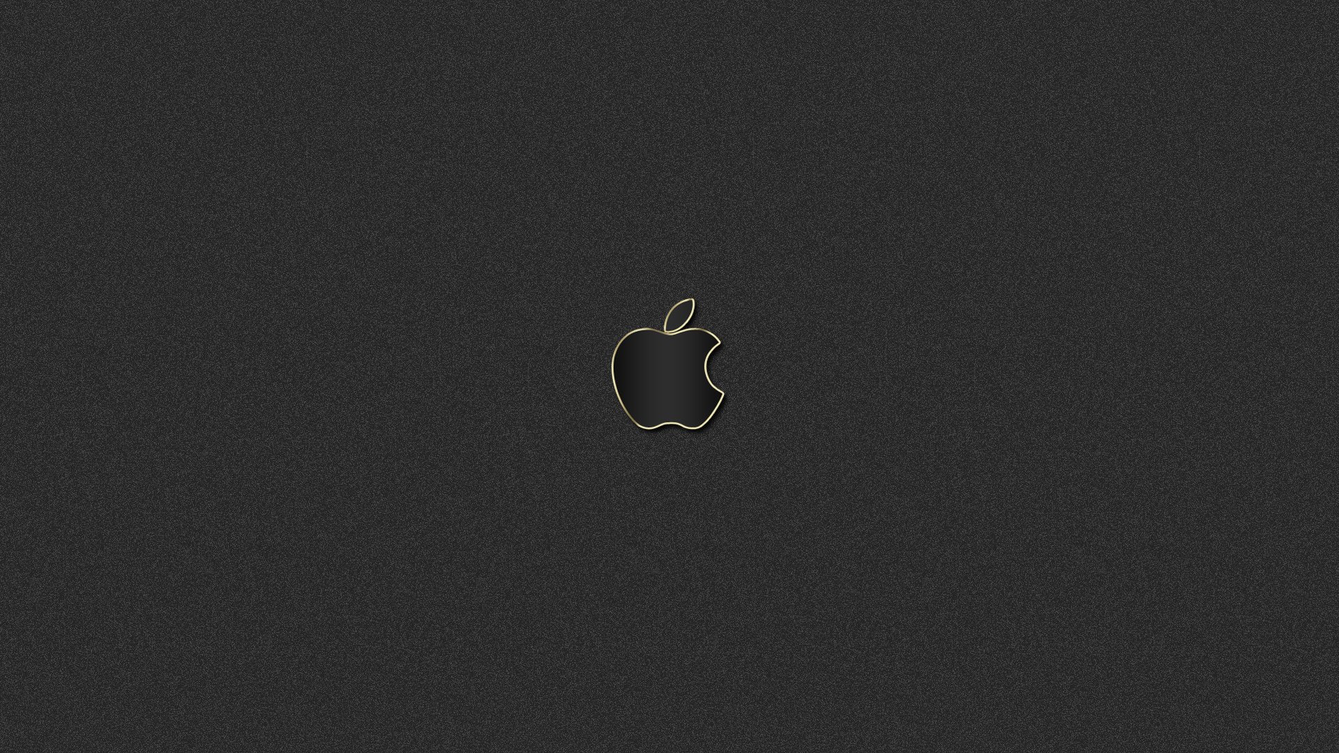 apfel mac gold schwarz logo