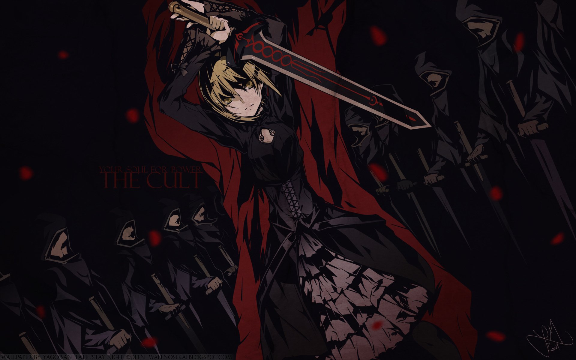 warriors red coat sword drawings girl