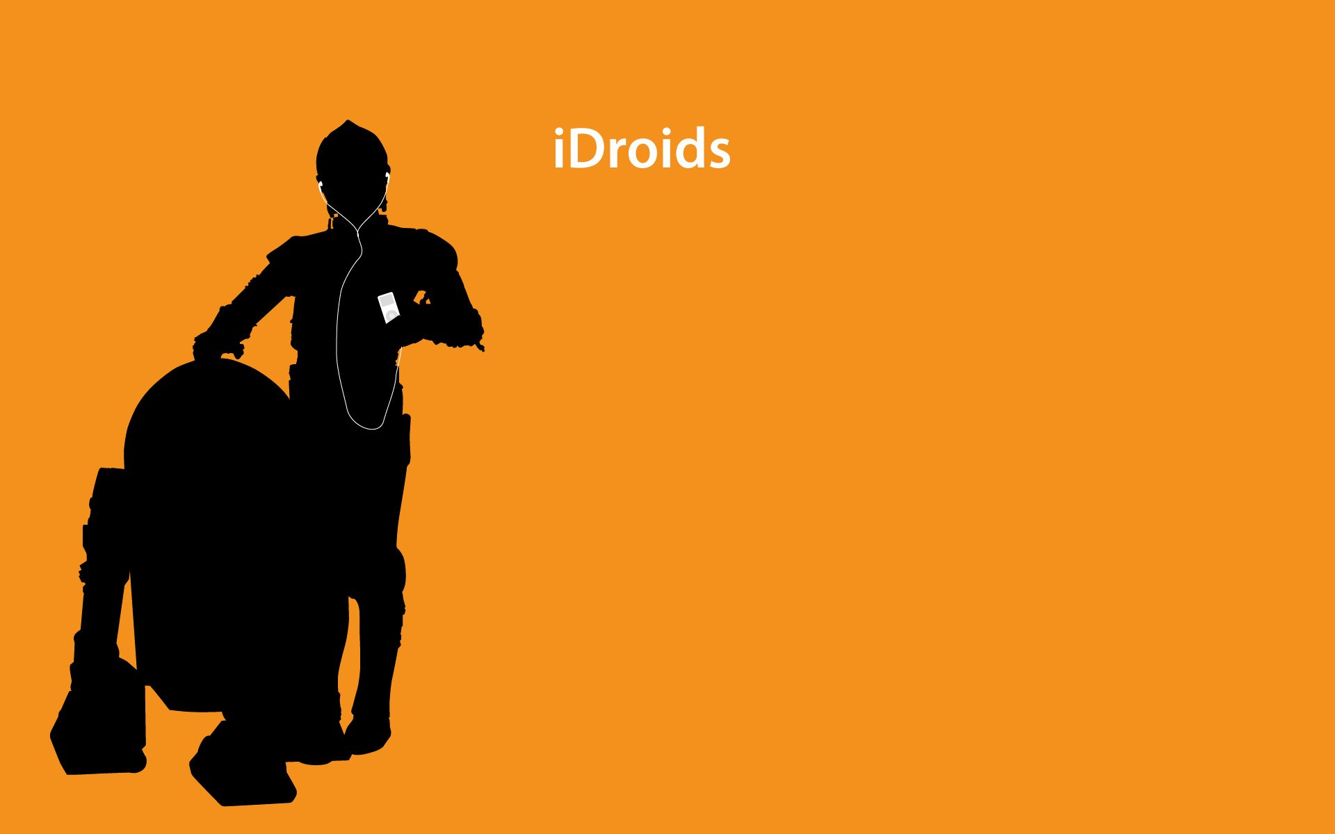 ipod headphones star wars droid