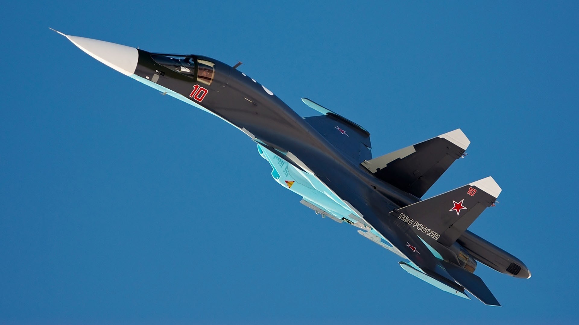 ky blue and dry plane su-35