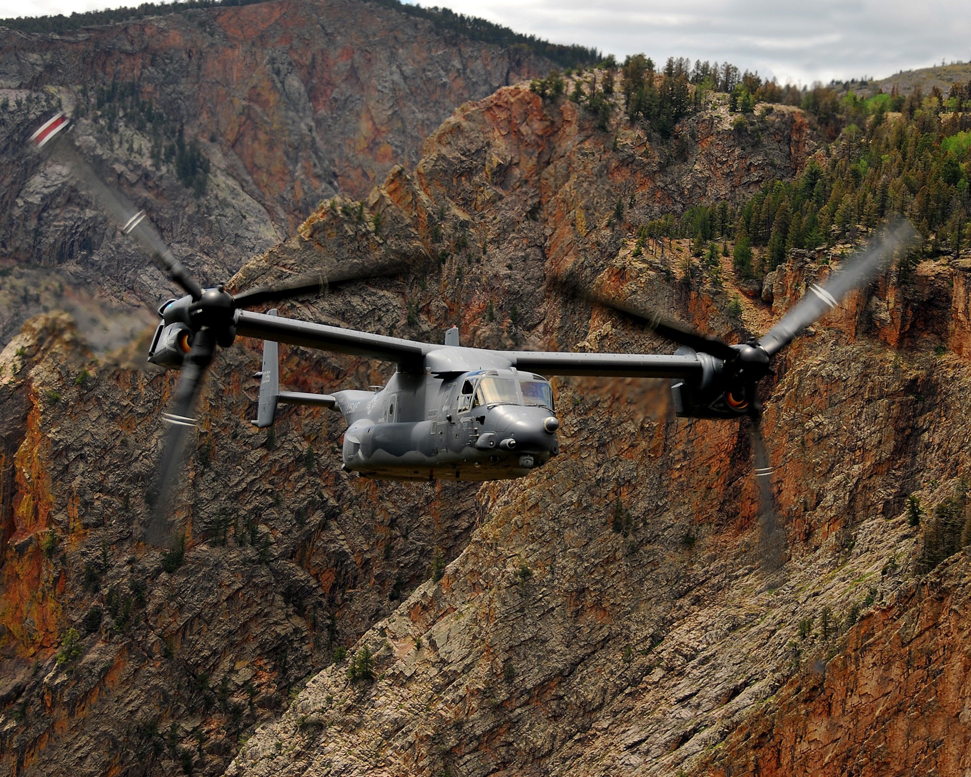 aereo montagne convertiplano us air force