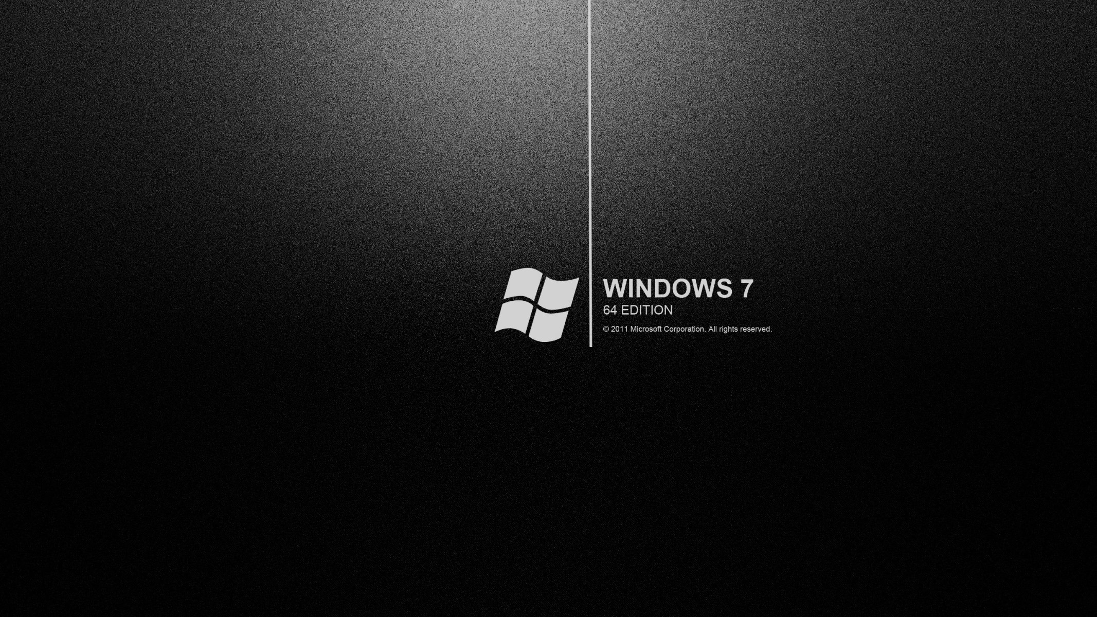 w7 black background windows 7 wallpaper