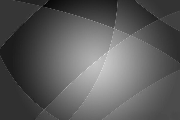 Grey background with white geometric lines