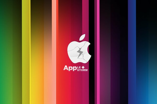 Logo Apple App stylowe