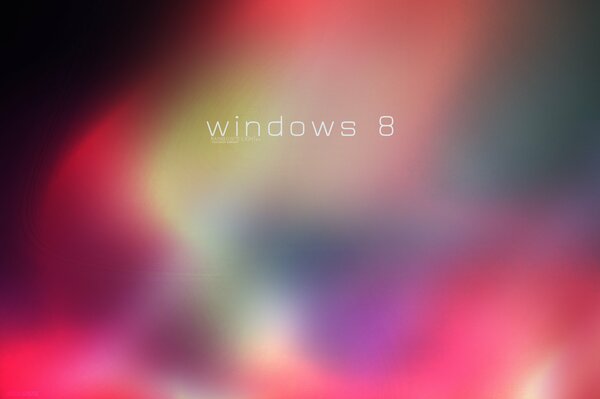 Minimalism wallpaper with Windows 8 logo