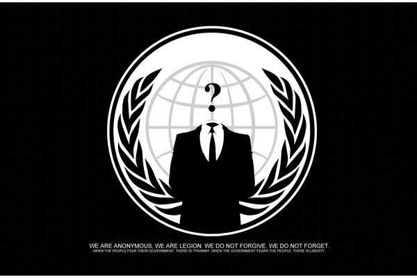 Logo des communautés anonymes noir