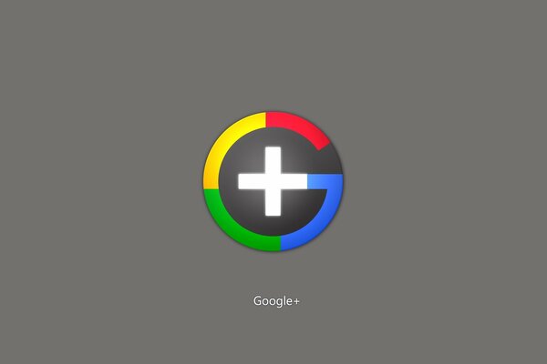 Logo wyszukiwarki Google plus wielokolorowe